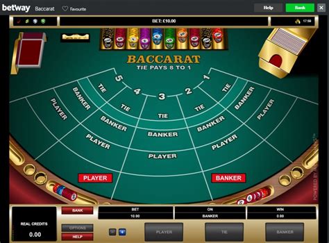 Multiplayer Baccarat Betway